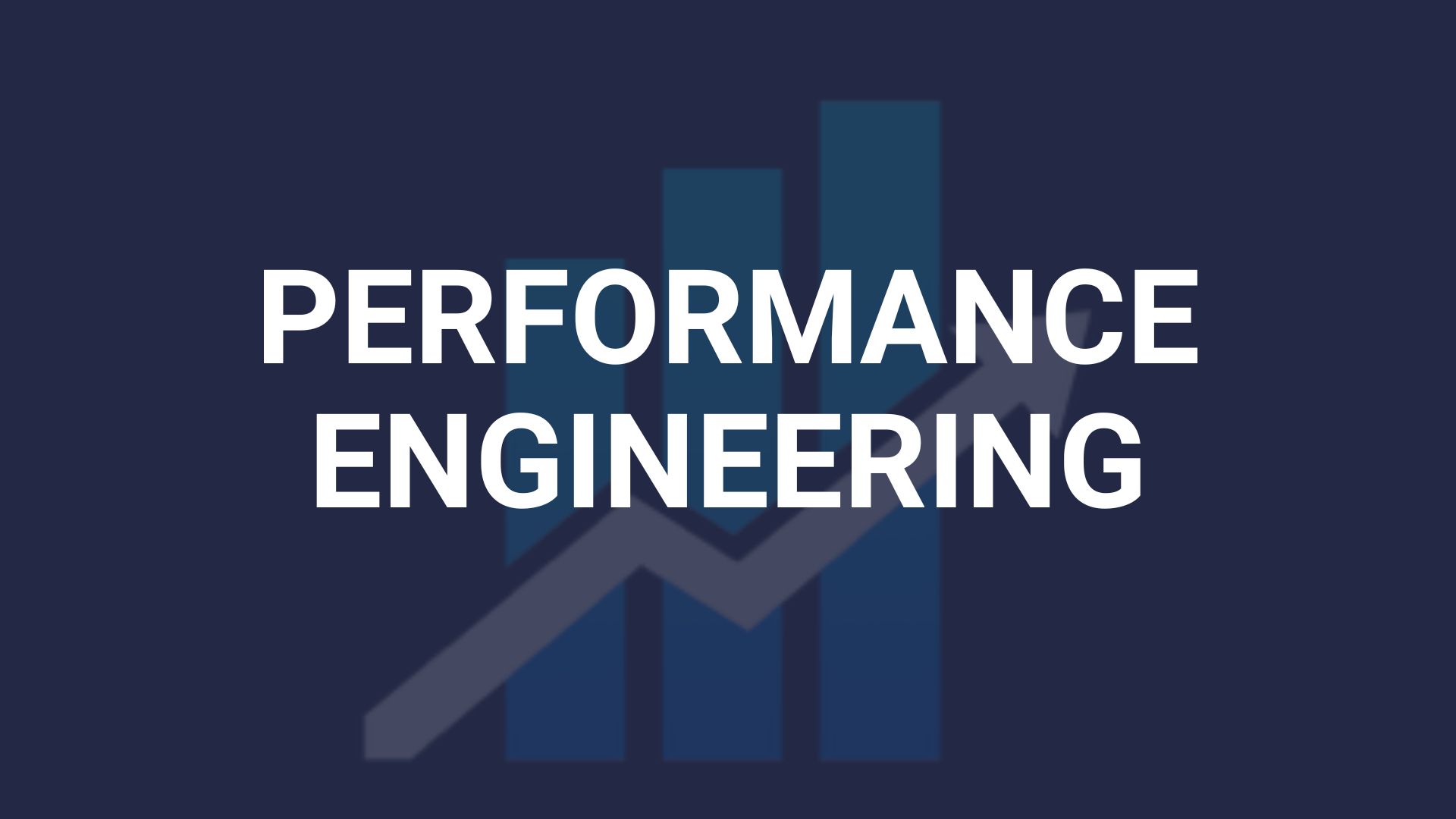the icon of perfomance engineering knowledge module